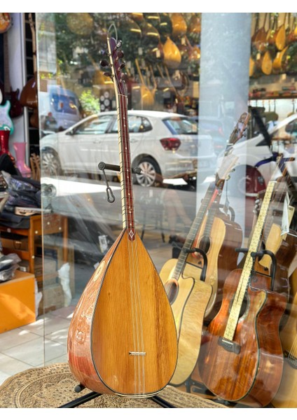 Kısa Sap Tam Profesyonel Maun Bağlama 42 Tekne Jak Girişli modelleri