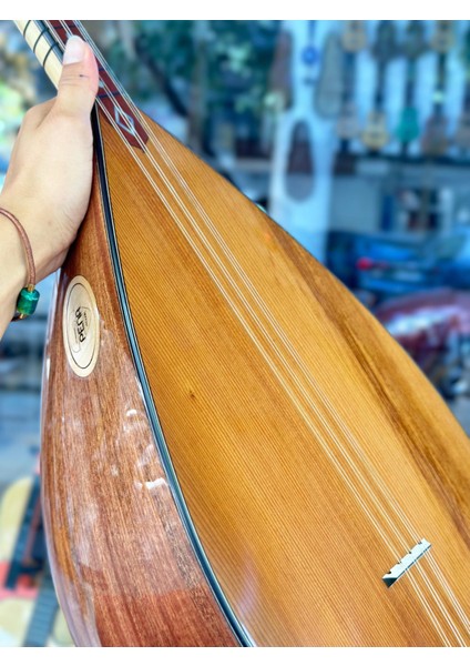 Kısa Sap Tam Profesyonel Maun Bağlama 42 Tekne Jak Girişli fırsatları