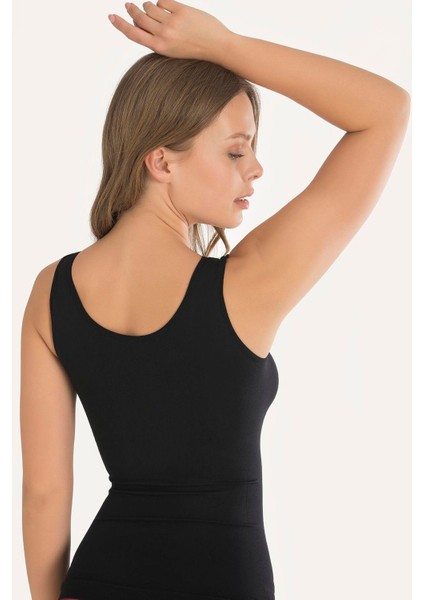 Geniş Askılı Siyah Ribana Atlet modelleri