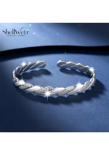 Selvia 925 Ayar Kadın Gümüş Bileklik Sevgililer Günü , Annenize Verilecek En Güzel Gümüş Hediyesi