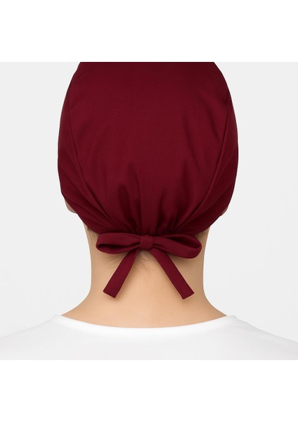 Bordo Aşçı Bonesi Unisex Cerrahi Bone fiyatları