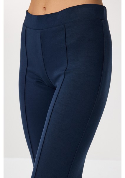 Ispanyol Paça Esnek Modal Tayt LUB0243 Lacivert fırsatları