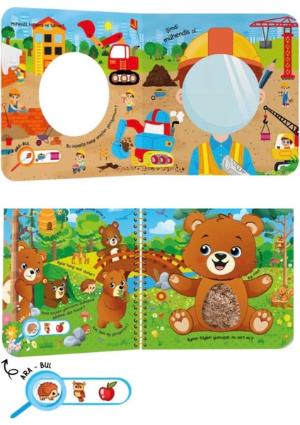 Aynalı Kitap 2'li Set (Duygular - Meslekler)/ Dokun Hisset - Aynalı Kitap 2'li Set (4'lü Set) fiyatları