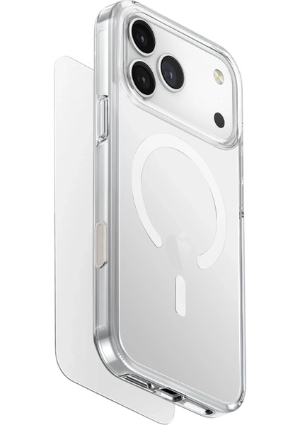 Iphone 17 Pro Kılıf Ekran Koruyucu ve Lens Koruyucu 3in1 Set Magsafe Clearvue Serisi Magclick™ fiyatları