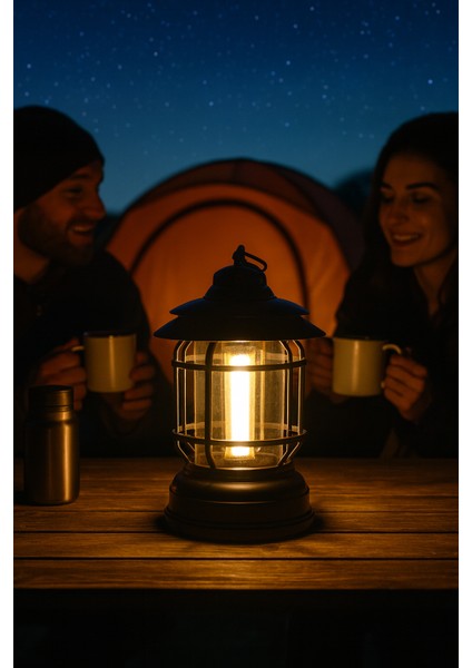 Retro LED Kamp & Bahçe Lambası fiyatları