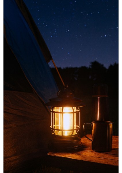 Retro LED Kamp & Bahçe Lambası fırsatları