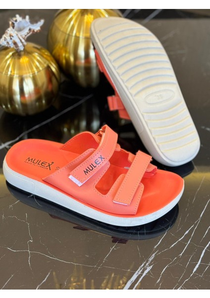 Kadın Ortopedik Çift Cırtlı Tam Kalıp Günlük Rahat Terlik indirimleri