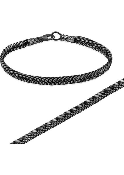 El Sarması Ünixes Kazaziye 925 Ayar Gümüş Bileklik