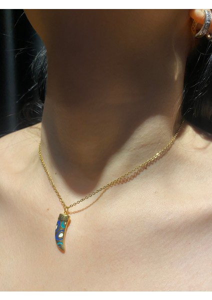 Fil Dişi Kolye Gold&gümüş fiyatları