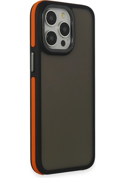 Apple iPhone 15 Pro Max Hybrid Shield Silikon Kılıf – Esnek, Hafif & Şık Koruyucu Kapak - Turuncu fiyatları