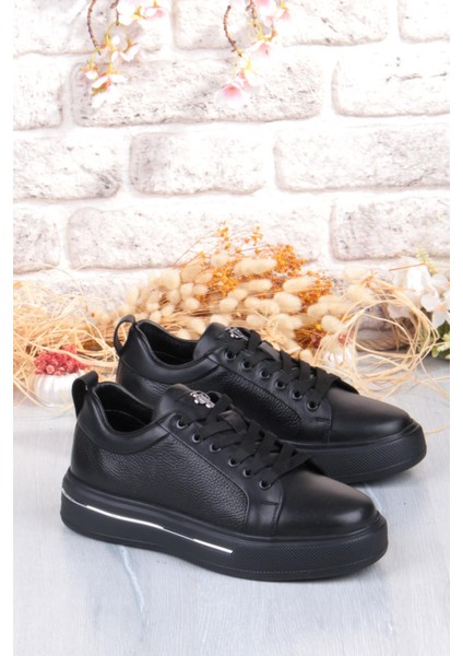 M054 Rahat Hafif Kalın Taban Hakiki Deri Erkek Ayakkabı