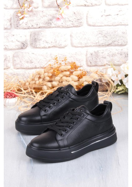 M054 Rahat Hafif Kalın Taban Hakiki Deri Erkek Ayakkabı modelleri