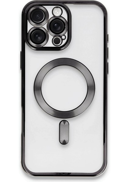 Apple iPhone 16 Pro Magneticedge Kılıf - Siyah modelleri