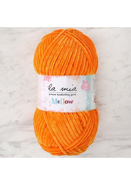 La Mia Mellow Neon Turuncu El Örgü Ipi - 937 - 34173