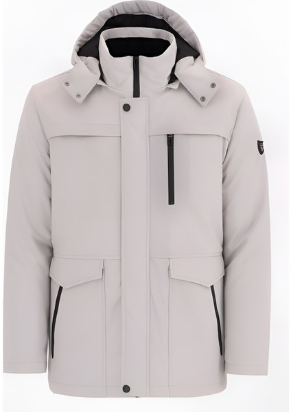 Erkek Beyaz Erkek Kışlık Şişme Kaban – Sıcak Tutan, Hafif ve Şık Tasarım Mont&kaban