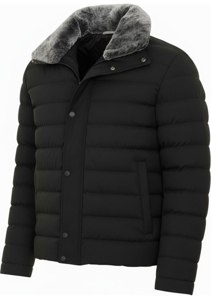 Erkek Siyah Erkek Kışlık Şişme Kaban – Sıcak Tutan, Hafif ve Şık Tasarım fiyatları