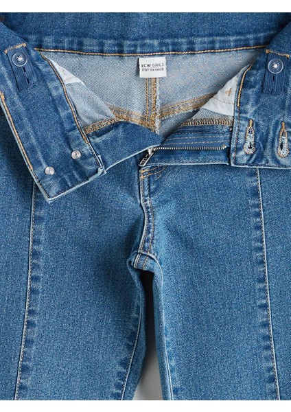 Beli Lastikli Kız Çocuk Jean Pantolon (W5) fiyatları