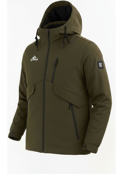 Erkek Yeşil Outdoor Su Itici Kapüşonlu Kaban – Rüzgar Geçirmez, Hafif ve dayanıklı fiyatları
