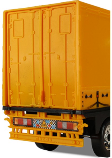 Scania, Volvo Model Oyuncak Tır – 46 cm Uzunluk, Hareketli Dorse, 12 Tekerlekli Konteyner Tır fırsatları