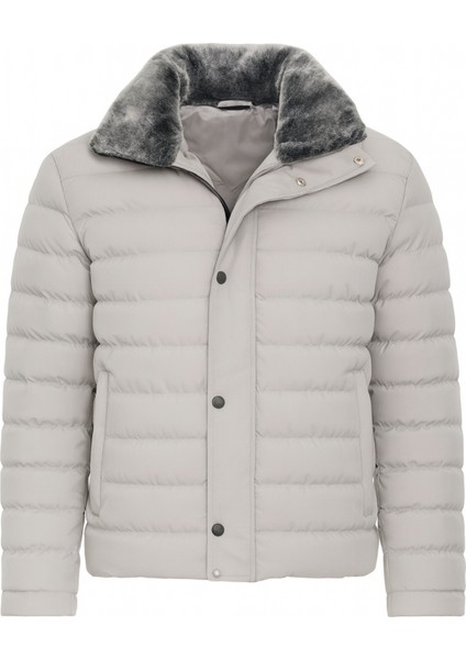 Erkek Krem Erkek Kışlık Şişme Kaban – Sıcak Tutan, Hafif ve Şık Tasarım