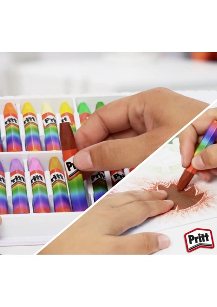 Pritt 24 Lü Çantalı Pastel Boya fiyatları