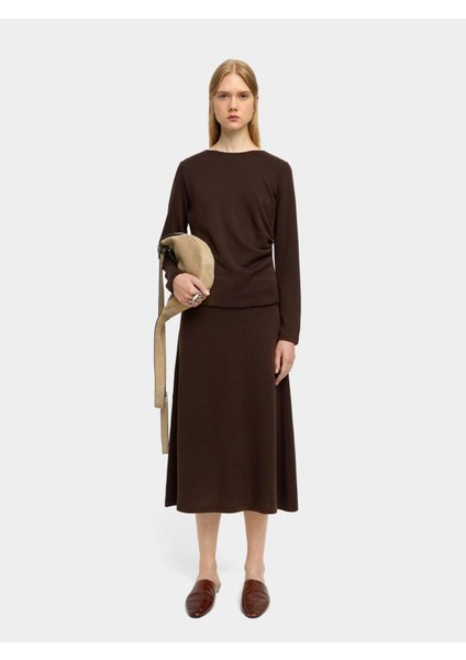 Drape Detaylı T-Shirt