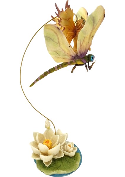 Yusufçuk Üstündeki Peri Biblosu El Yapımı Renkli Sallanabilen Koleksiyon Figür fırsatları