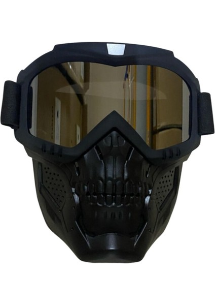 Gear5 Motosiklet Kask Maskesi Kuru Kafa Aynalı