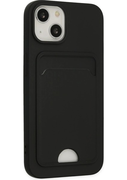 Apple iPhone 14 Plus Kılıf Card Flex Kılıf (Kartlıklı) - Siyah fiyatları