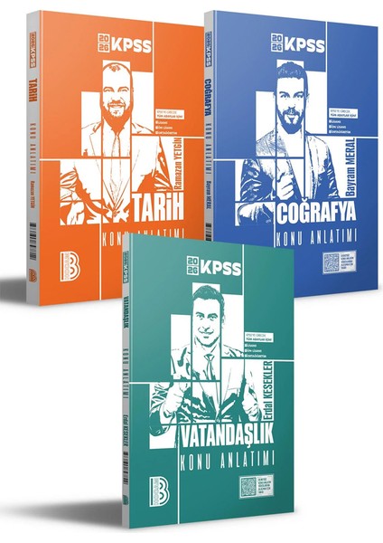 2026 Kpss Genel Kültür Konu Anlatım Seti Benim Hocam Yayınları