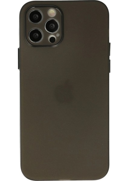 Apple iPhone 12 Pro Orion Soft Silikon Kılıf (Slim & Hafif) - Gri