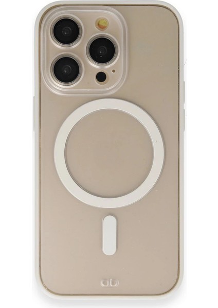 Apple iPhone 14 Pro Flux Mat Kapak – Şeffaf Arka Yüzey, Slim & Pratik Stil - Beyaz fiyatları