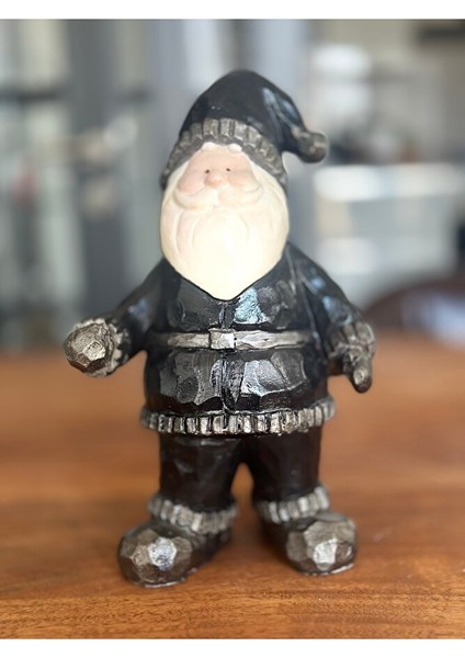 Dekoratif Noel Baba Biblo, Heykel, Yılbaşı Konsept, Hediyelik