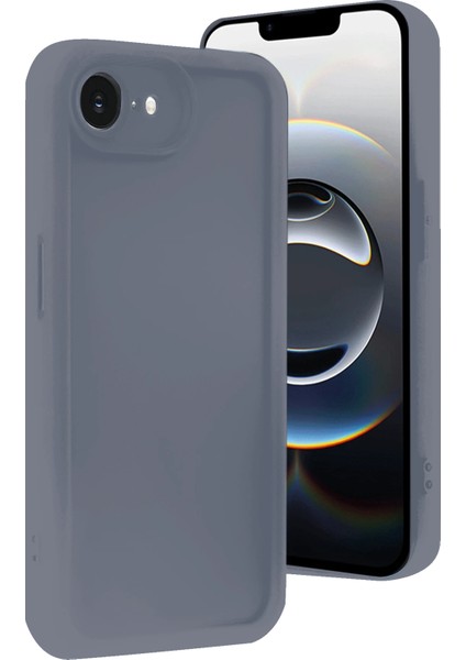 Apple iPhone 16E Stylish Soft Kılıf (Yumuşak Kılıf) - Viera Elegant Design - Gri fiyatları