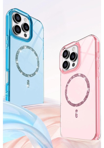 Apple iPhone 14 Pro Max Crystal Magsafe Kapak – Slim, Zarif & Hafif Tasarım - Siyah fiyatları