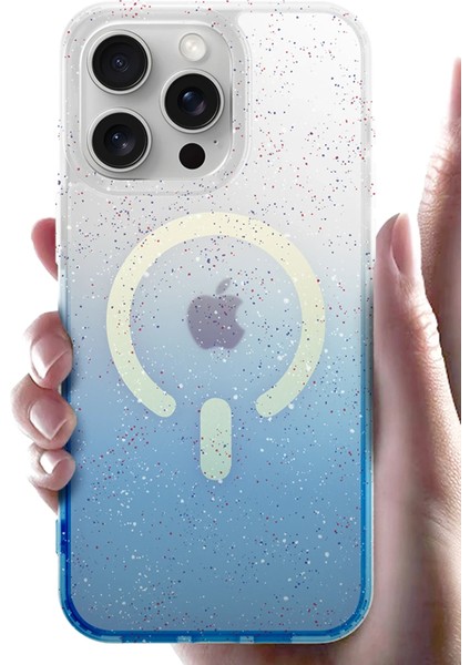 Apple iPhone 15 Pro Radiant Pummel Glitter Kapak – Stylish Simli Yüzey & Dayanıklı Tasarım - Pembe fırsatları