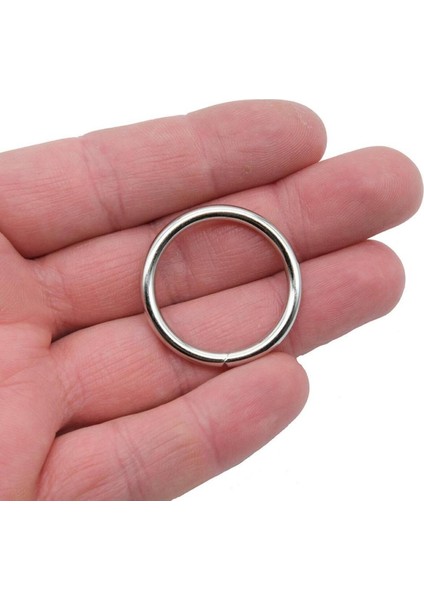 Çok Amaçlı Çelik Boş Halka Zincir Halkası Hobi Çanta Halkası No 3 (5 Adet) fiyatları