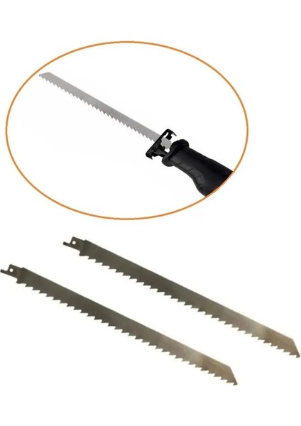 Ark Ağaç Kesme Tilki Kuyruğu Ucu Kemik Kesme Testeresi Ucu 240MM x 5mm 5 Adet fırsatları