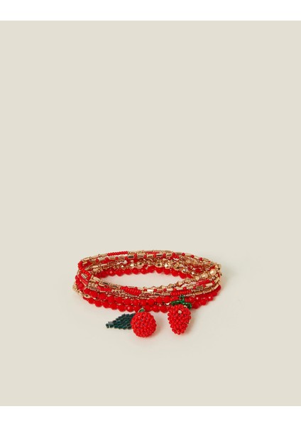 Çilekli Streç Bileklik Set x 9 fiyatları