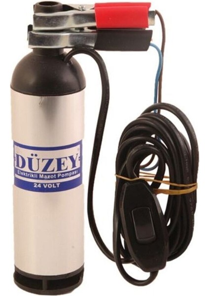 Düzey 24 Volt Büyük Dalgıç Mazot Aktarma(Sıvı Transfer) Pompası (Su,süt,yağ)