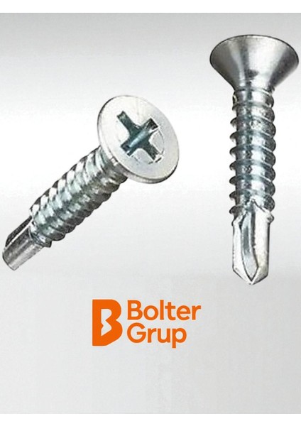 Yhb Matkap Uçlu Akıllı Vida Metal Sac Vidası 3,9X32 ( 100 Adet )