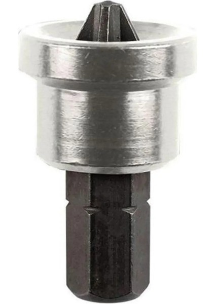 Şapkalı Alçıpan Vidalama Bits Ucu 25 mm Yıldız Ph2 S2 Çeliği Uç
