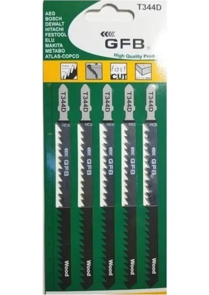 T-144-D Dekupaj Ağzı-(Ahşap)-5'li Paket