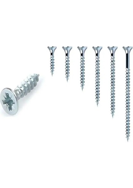 Ağaç ve Sunta Vidası 4,0X40 mm Yhb Sunta Vidası 4X40 mm 100 Adet fiyatları