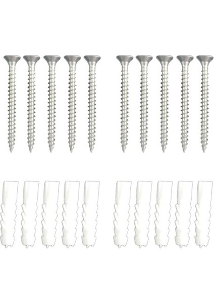 8mm Plastik Dübel + Vida Seti 100 Adet fiyatları