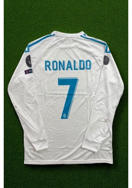 Nostaljik Real Madrid Final Kyiv Uzun Kol Ronaldo Forma