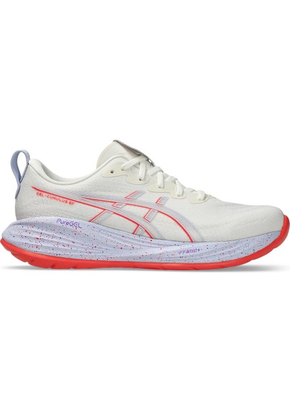 Gel-Cumulus 27 Tokyo Erkek Bej Kırmızı Koşu Ayakkabısı 1011C186-500