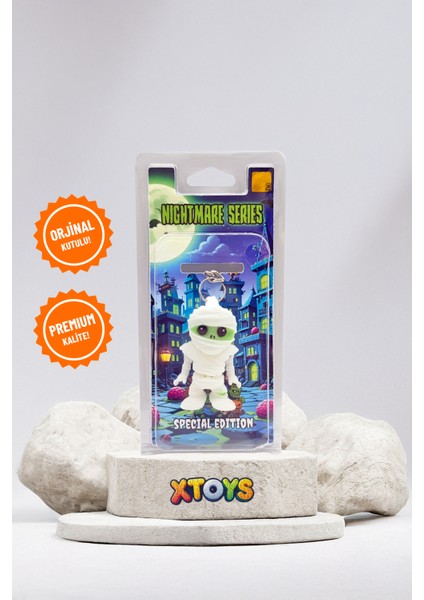 Mummo Mumya Anahtarlık, Çanta Charmı ve Aksesuarı, Sevgiliye Hediye Halloween Oyuncak fiyatları