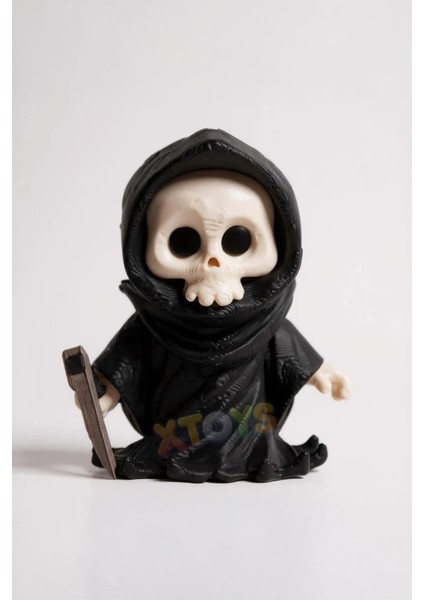 Grimz Ölüm Meleği Iskelet Anahtarlık, Çanta Charmı ve Aksesuarı, Sevgiliye Hediye Konsept Halloween Oyuncak