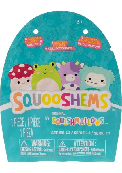 Squishmallows Squooshems – 1 Adet - 6.5 cm Vıp Sürpriz Yumuşacık Koleksiyon Oyuncağı Seri 11 fırsatları
